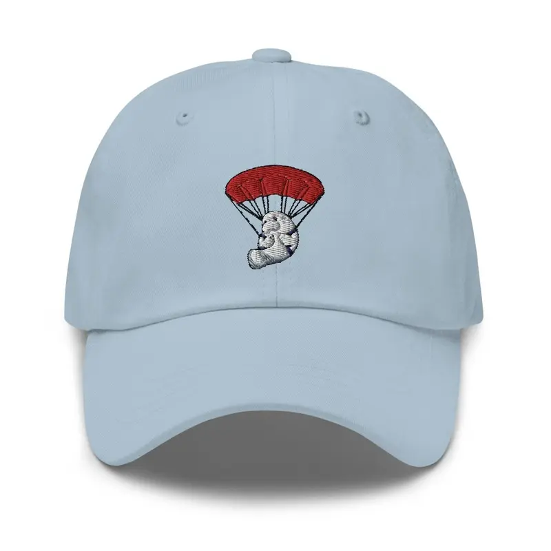 Skydiving Manatee Hat