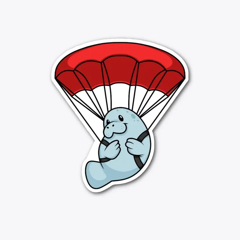 Skydiving Manatee